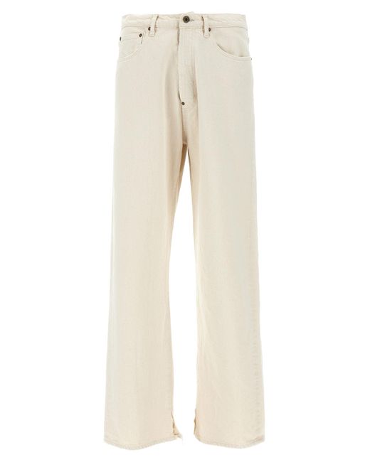 Jeans de mezclilla Maison Margiela de hombre de color Natural