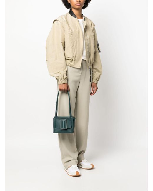 Boyy Green Bobby 18 Soft Leather Handbag