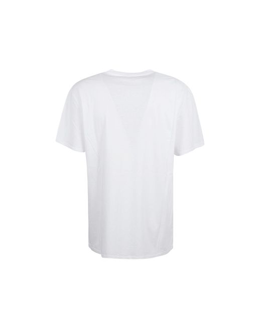 Alexander McQueen Baumwoll -T -Shirt in White für Herren