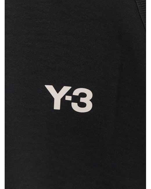 Y-3 Black T-Shirts And Polos