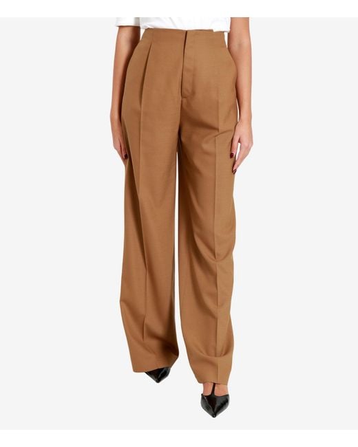 Alberta Ferretti Brown Trousers