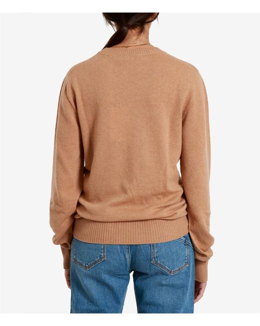 Alberta Ferretti Brown Sweaters