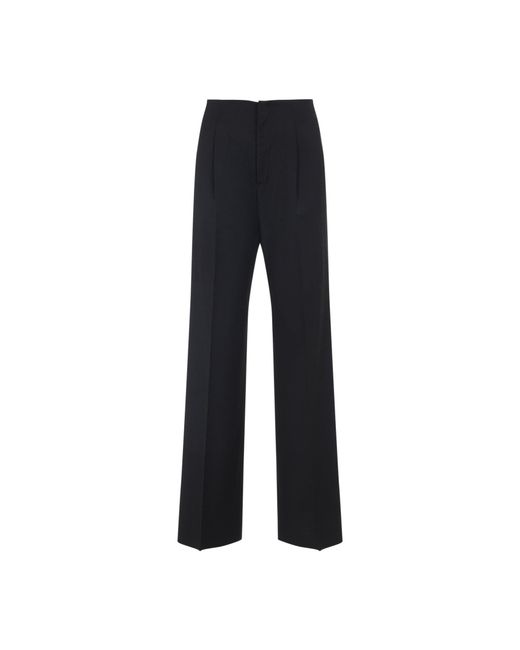 Alberta Ferretti Blue Tropical Pants