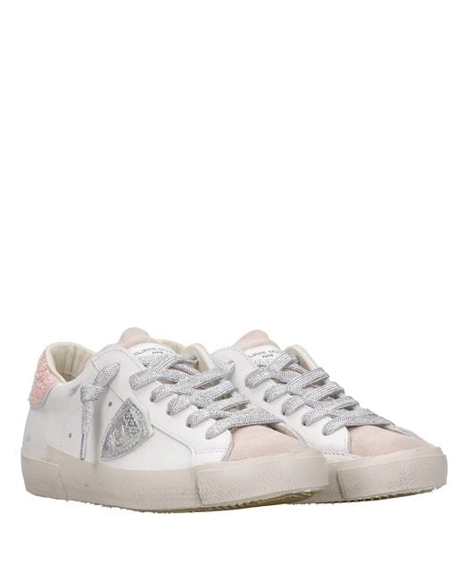 Philippe Model White Sneakers