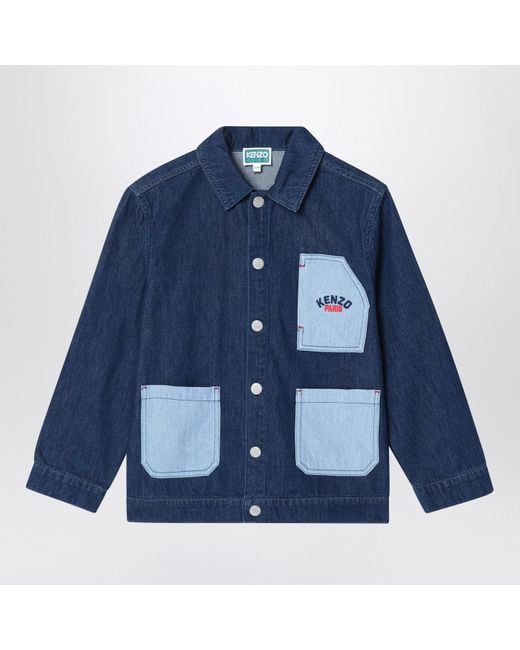 KENZO Blue Light Denim Jacket