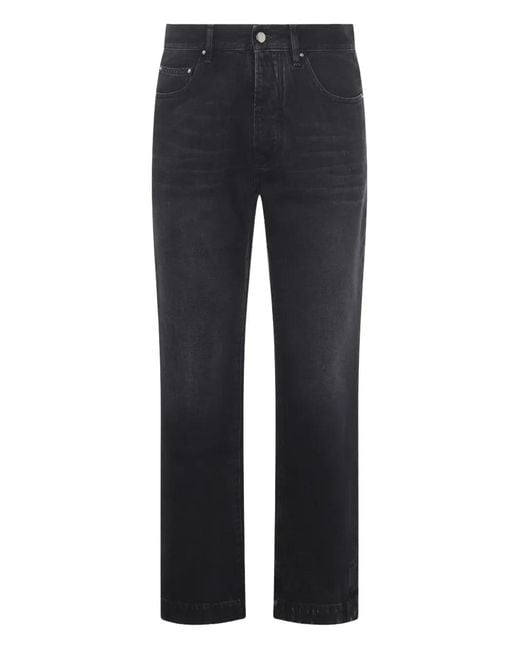 Amiri Blue Straight-Leg Jeans for men