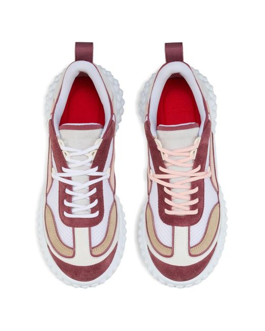 Christian Louboutin Pink Mara Flat Sneakers