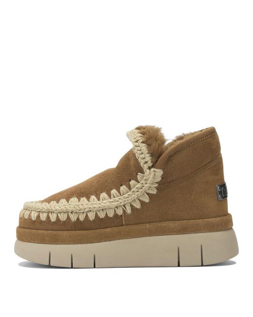 Mou Brown Stiefeletten