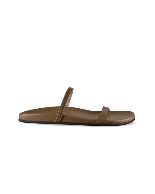 The Row Brown Hugh Sandals