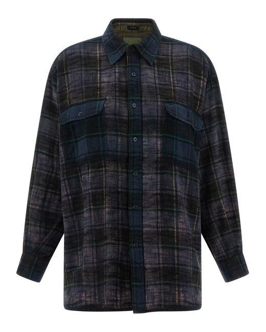 R13 'vriendje' Shirt in het Blue
