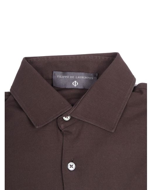 PHI FDL Brown Camicia Ml