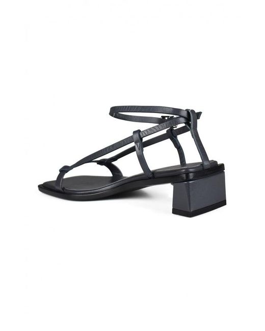 ANEST COLLECTIVE Black Linea Sandals