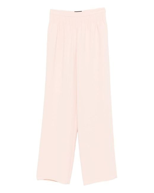 Emporio Armani Pink Elasticated Trousers