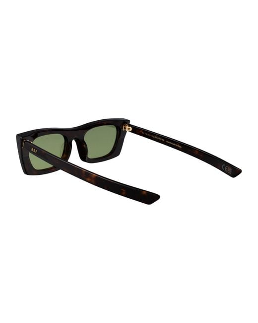 Retrosuperfuture Green Squared Sunglasses Nc2 3627