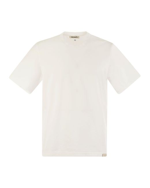 Premiata White Cotton Trikot -T -Shirt