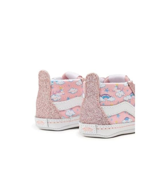 Vans White Sneaker With Glitter