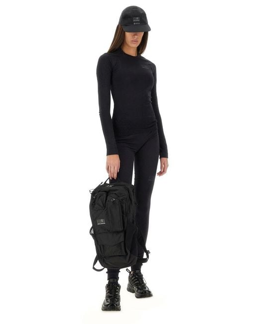 MM6 MAISON MARGIELA X SALOMON Blue Leggings With Logo
