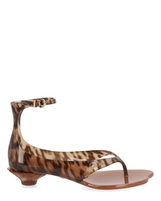 Chloe™ | Sandales Slingback à Imprimé Léopard