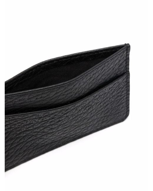Maison Margiela Black Leather Credit Holder