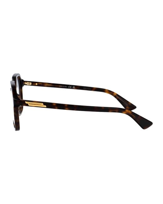 Bottega Veneta Black Acetate Optical Glasses