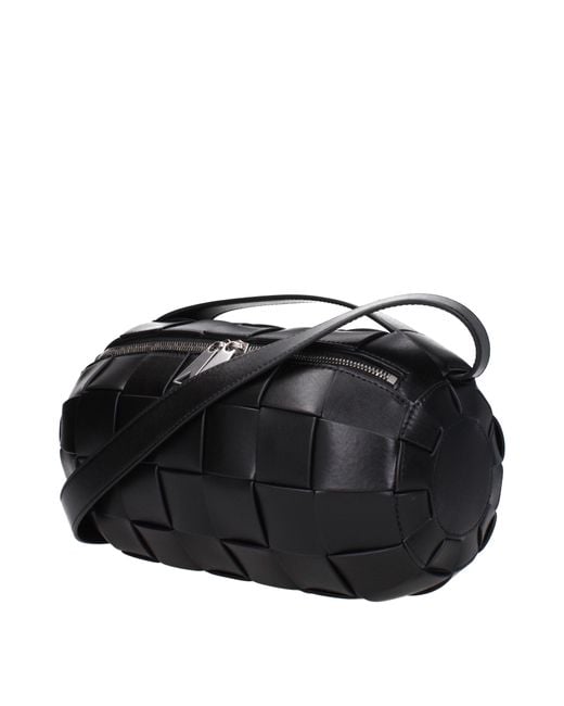 Bottega Veneta Black Boombox Leather Handbag