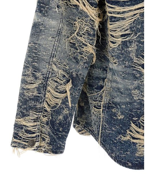 DIESEL Blue 'D-Ivar-Fsg1' Jacket for men