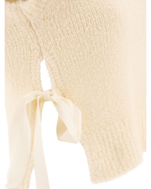 CECILIE BAHNSEN Natural "Owen" Weste