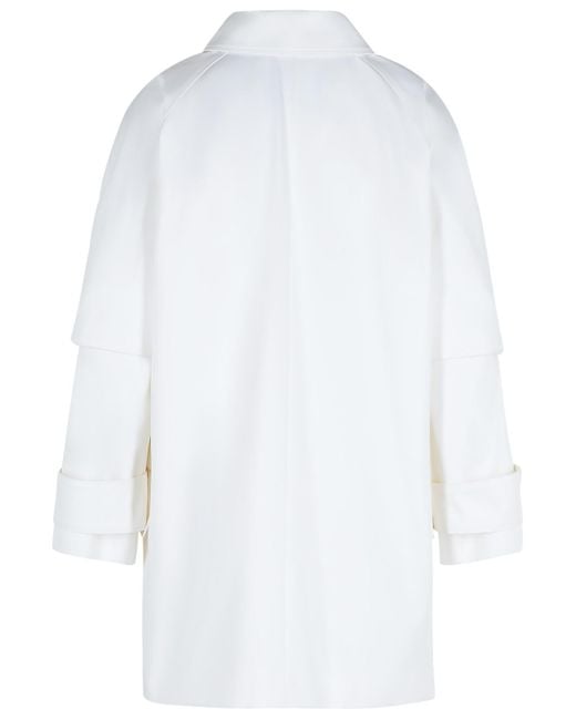 'Baba' Rair de algodón blanco Max Mara de color White