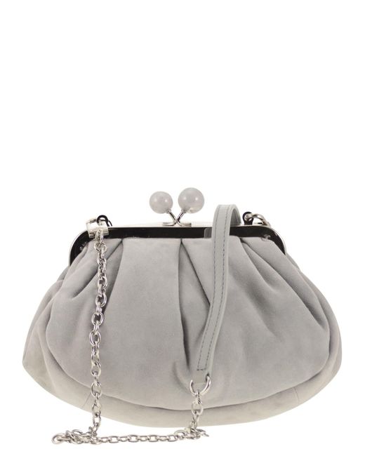 Weekend by Maxmara Gray Valois Pasticcino Bag Small