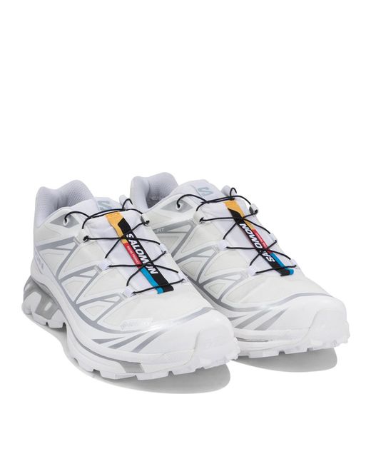 Salomon White 'Xt-6 Gtx' Sneakers for men
