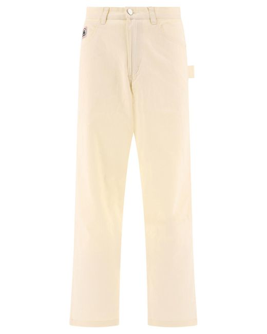 "Herringbone Knolly Brook" pantalones Bode de hombre de color Natural