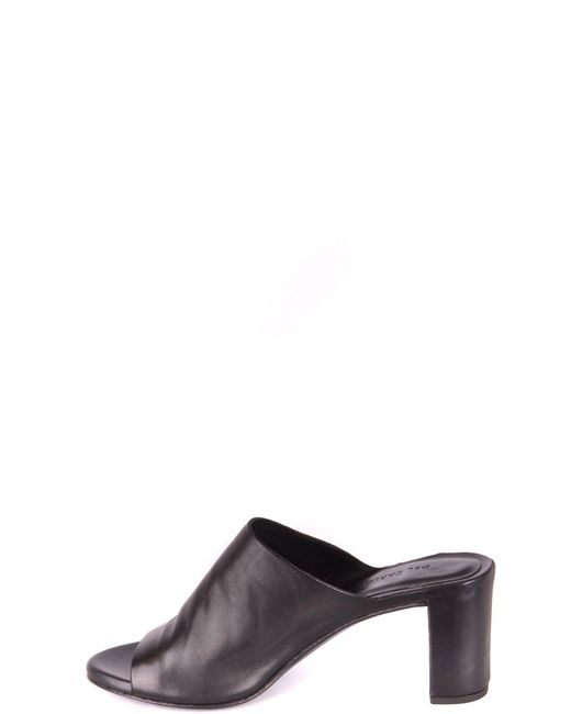 Roberto Del Carlo Black Sandals