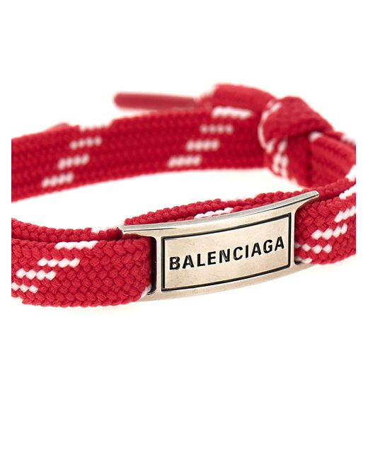 Balenciaga Red 'Cargo' Bracelet