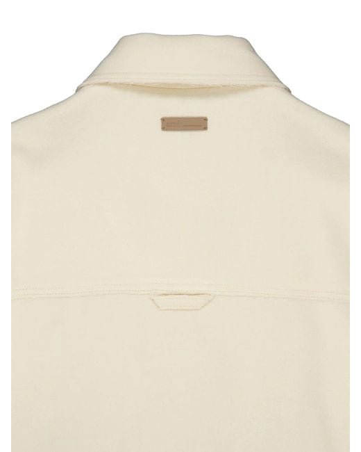 AMI White Wool Jacket