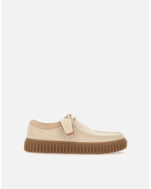 Torhill Lo Shead Up Shoes di Clarks in White da Uomo