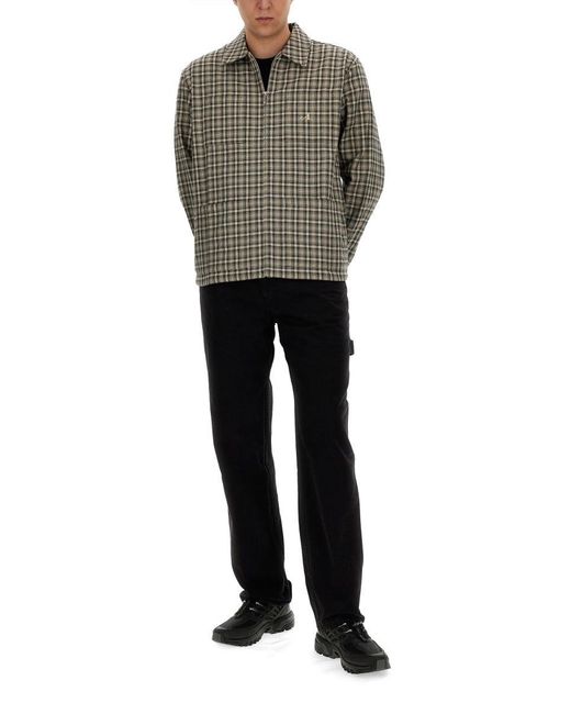 AWAKE NY Gray Shirt Jacket