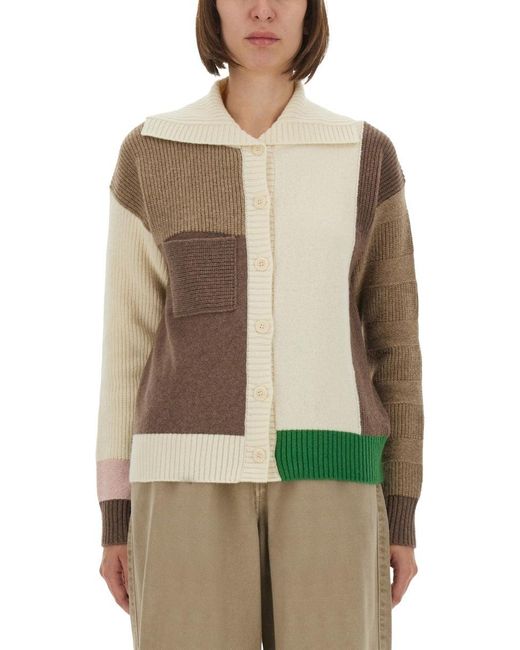 Paul Smith Patchwork Cardigan in het Green