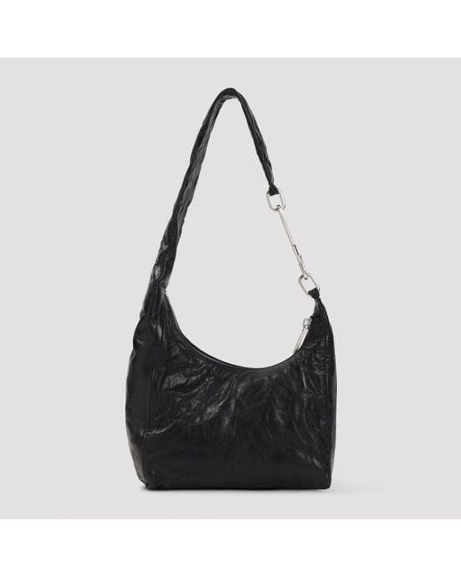 Rick Owens Black Gemini Shoulder Bag