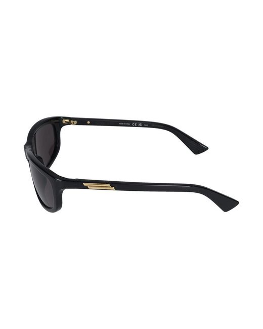 Bottega Veneta Black Sonnenbrille Bv1327 S 001 schwarzes schwarzes grau /17 /125