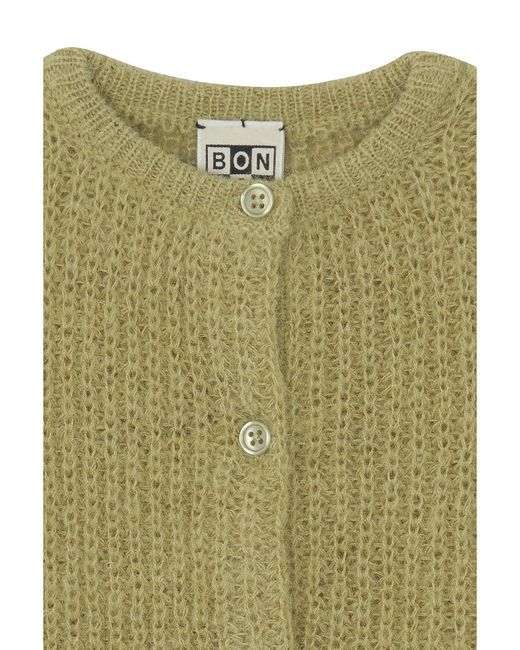 Bonton Green Cardigan "Mizbeth"