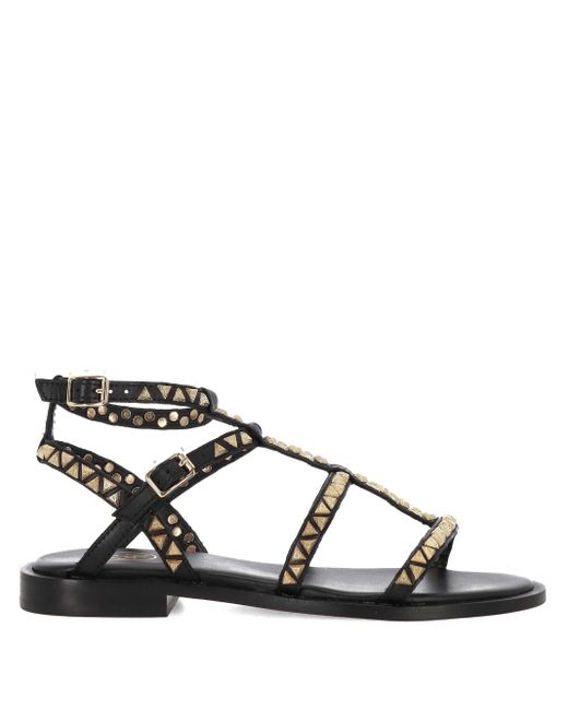 Sandali Piatti di Ash in Black
