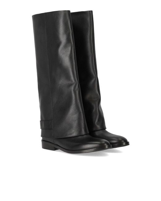 Strategia Black Gaiter Boot
