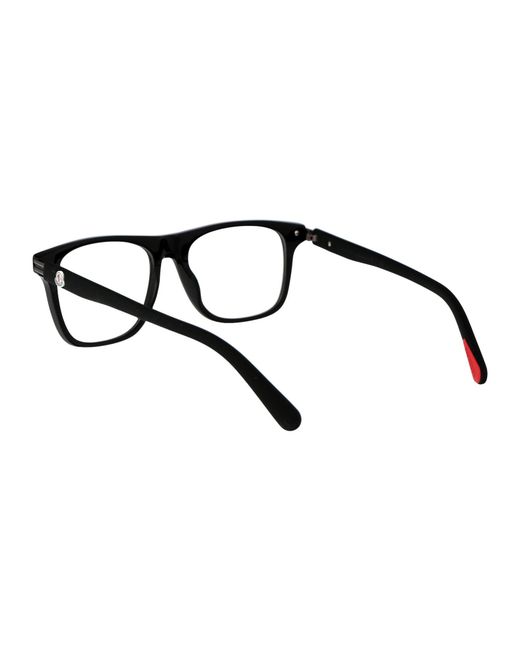 Moncler Black Square Optical Ml5161 001 for men