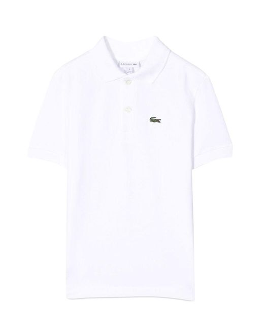 Lacoste White Regular Fit Polo Shirt