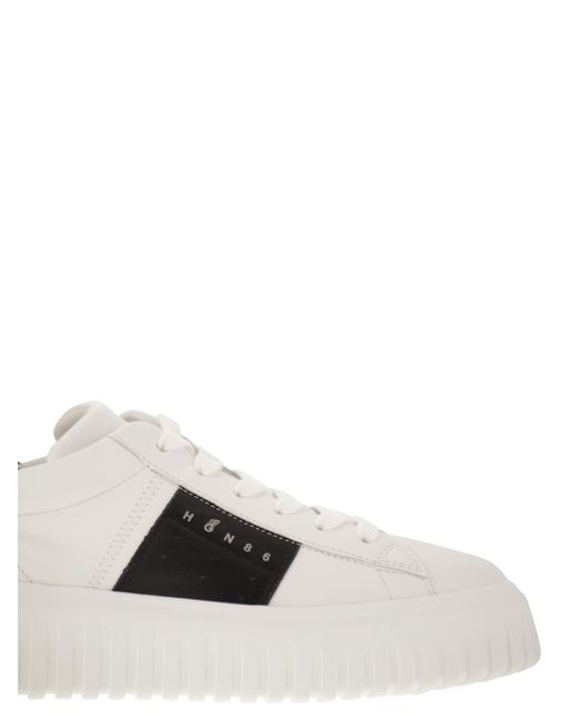 Hogan White Sneakersh-Stripes for men
