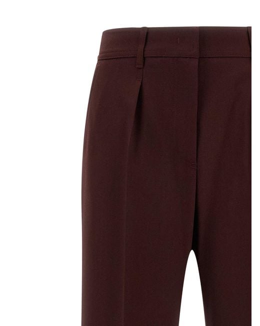 Max Mara 'cannes'-broek in het Purple