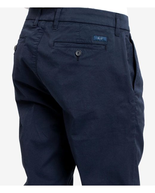 Fay Broek Blauw in het Blue voor heren