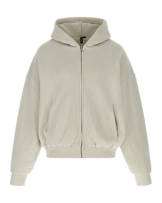 Entire studios Ganzes Studios 'Thermal' Hoodie in White für Herren