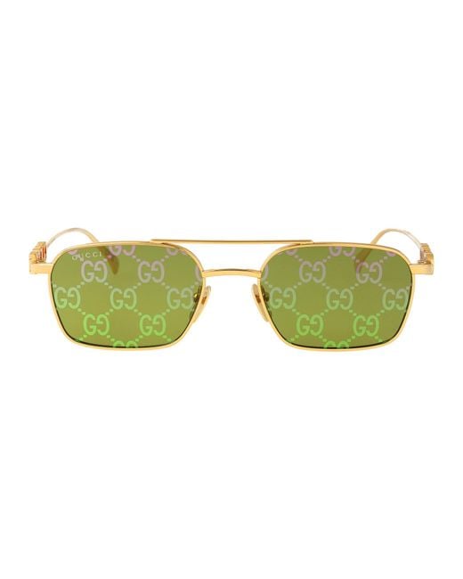 Gucci Green Sunglasses