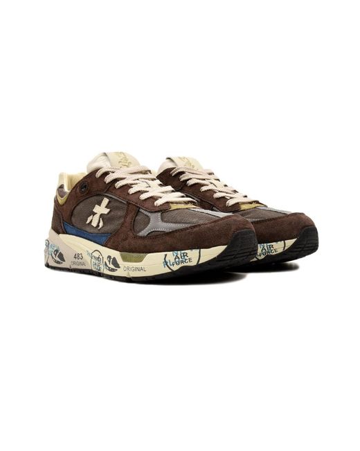 Premiata Brown Sneakers for men